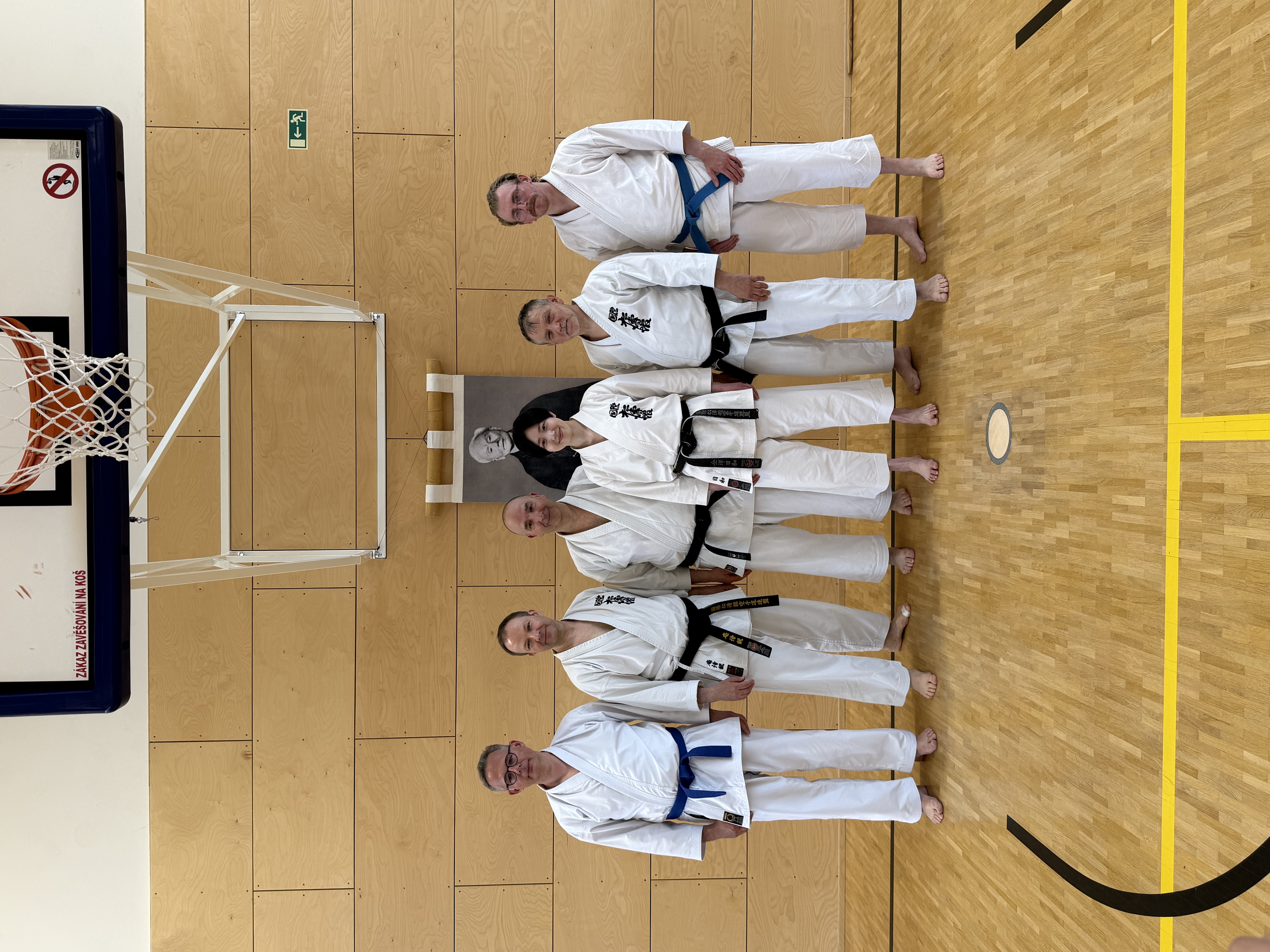 Zdjęcie z seminarium karate Hiyori Kanazawa Seminar Králové-Hradec 10-11 maja 2025 - Hiyori Kanazawa, 4 dan