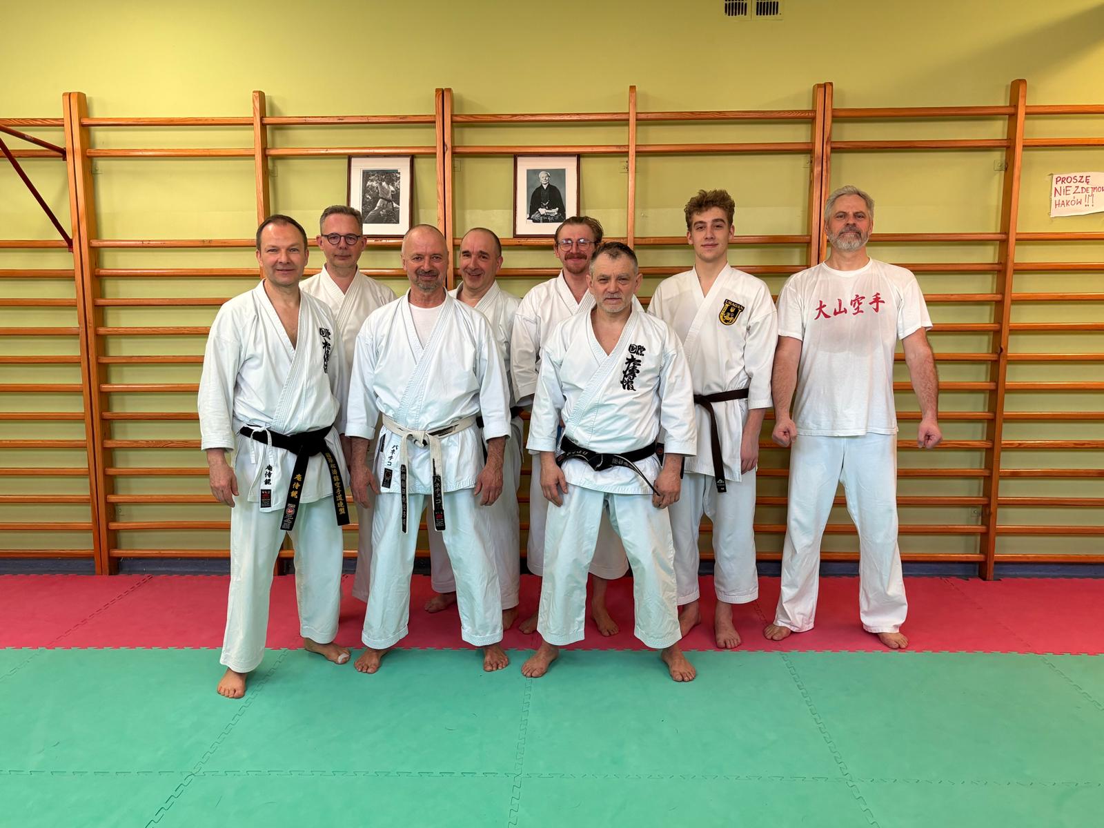 Zdjęcie z seminarium karate Przemek Paneczko Seminar Warszawa 7-8 Marca 2025 - Sensei Przemek Paneczko